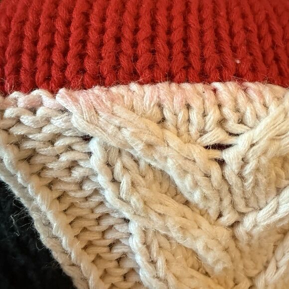 Vintage 1993 I.B. Diffusion Sport Cardigan Sweater – Women’s Small – Red Black - Picture 5 of 7